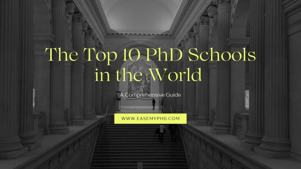 best university for phd in english in the world