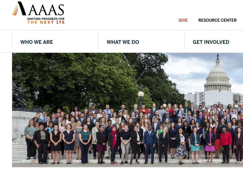 American Association for the Advancement of Science (AAAS) Science & Technology Policy Fellowships