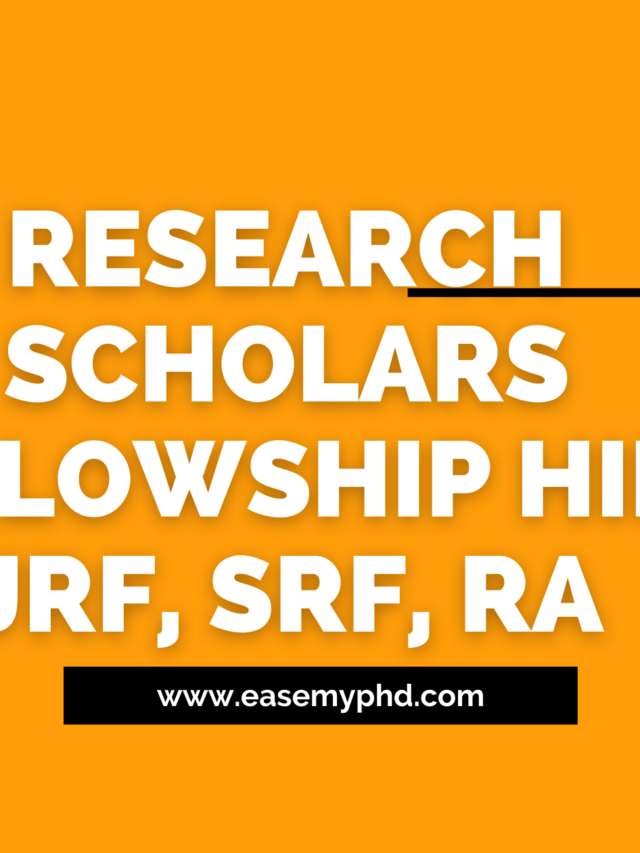 Research scholars Fellowship Hike jrf, srf, RA
