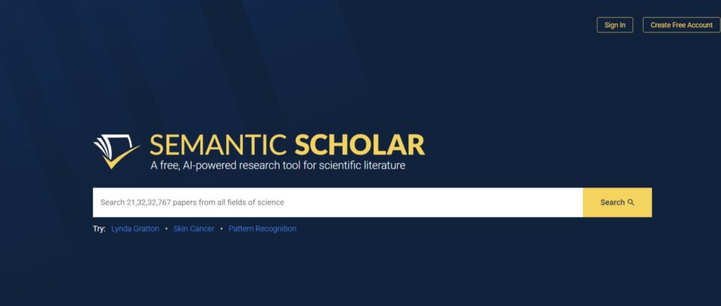 Semantic Scholar Download free research papers